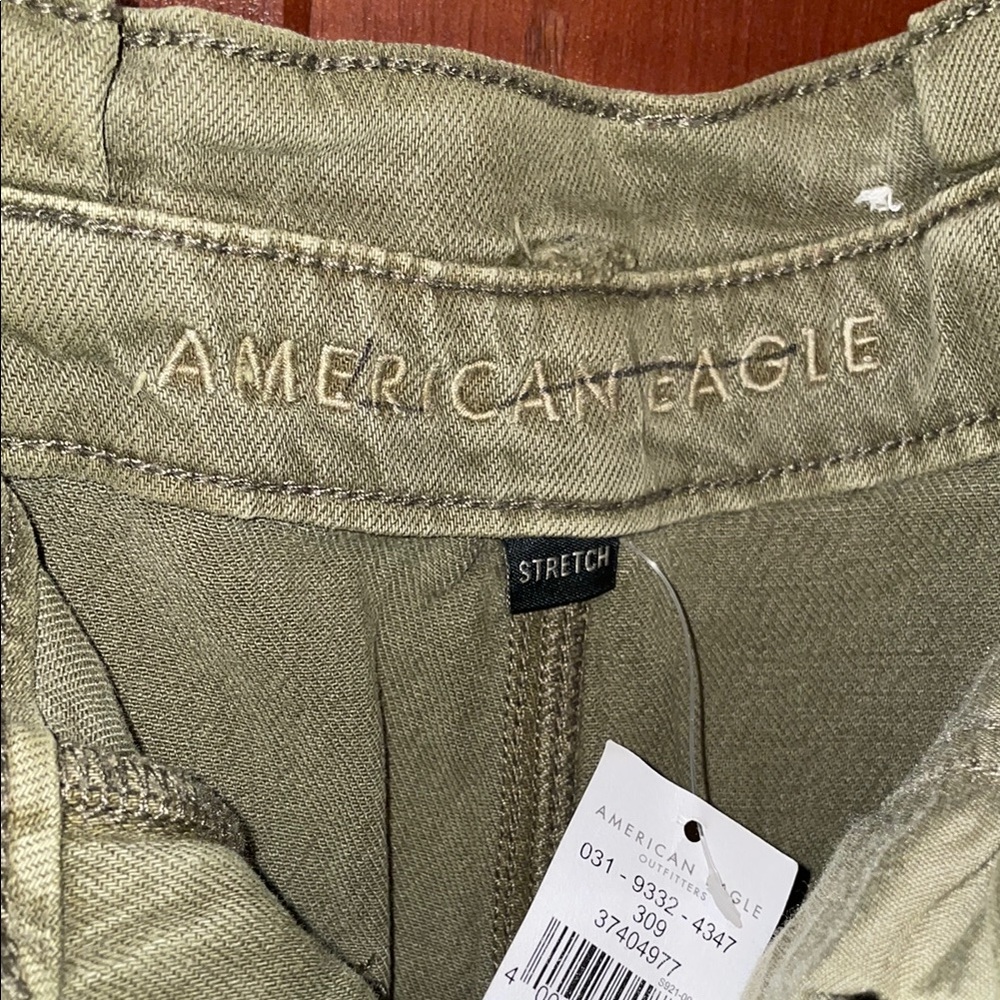 American Eagle Olive Green Stretch skirt